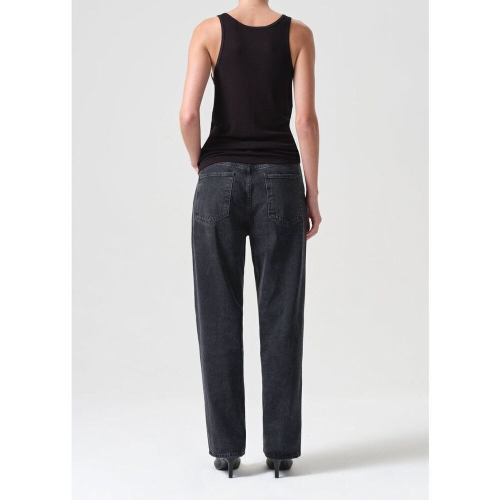 Agolde Criss Cross Upsized Jeans in Shambles Size 25 New - Picture 12 of 12